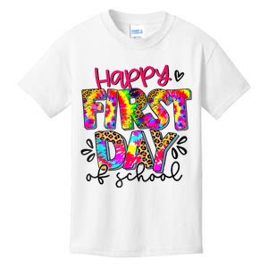 Back To School Teacher Student Happy First Day Of School Kids T-Shirt