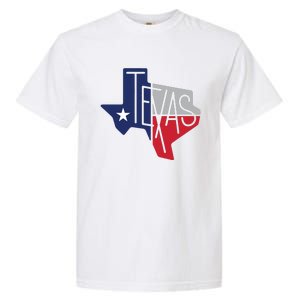 Beautiful Texas State Flag Star Silhouette Garment-Dyed Heavyweight T-Shirt