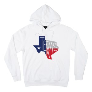 Beautiful Texas State Flag Star Silhouette Hoodie