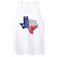 Beautiful Texas State Flag Star Silhouette PosiCharge Competitor Tank