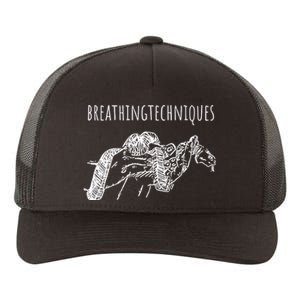 Breathing Techniques Snake Yupoong Adult 5-Panel Trucker Hat