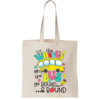 Back To School Funny The WHEELS On The BUS School Bus Driver Bag