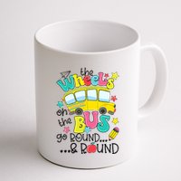 Back To School Funny The WHEELS On The BUS School Bus Driver Mug