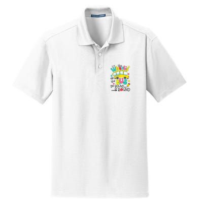 Back To School Funny The WHEELS On The BUS School Bus Driver Dry Zone Grid Polo