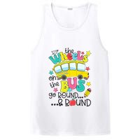 Back To School Funny The WHEELS On The BUS School Bus Driver PosiCharge Competitor Tank