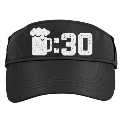 Beer Thirty St Patricks Shamrock Lucky Green Irish Adult Drive Performance Visor