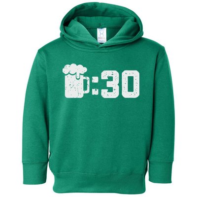 Beer Thirty St Patricks Shamrock Lucky Green Irish Toddler Hoodie