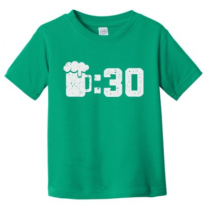 Beer Thirty St Patricks Shamrock Lucky Green Irish Toddler T-Shirt