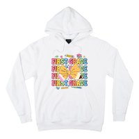 Back To School First Grade Hoodie