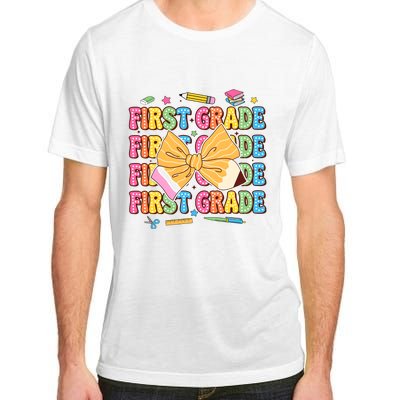 Back To School First Grade Adult ChromaSoft Performance T-Shirt