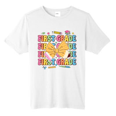 Back To School First Grade Tall Fusion ChromaSoft Performance T-Shirt