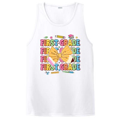 Back To School First Grade PosiCharge Competitor Tank