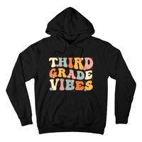 Back To School Third Grade Vibes Student Teacher Women Kids Hoodie