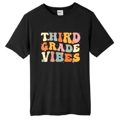 Back To School Third Grade Vibes Student Teacher Women Kids Tall Fusion ChromaSoft Performance T-Shirt