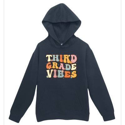 Back To School Third Grade Vibes Student Teacher Women Kids Urban Pullover Hoodie