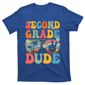 Back To School Second Grade Dude First Day School Groovy Gift T-Shirt