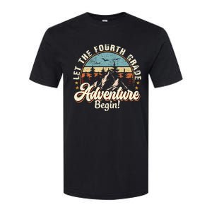 Back To School Let The 4th Grade Adventure Begin Softstyle CVC T-Shirt