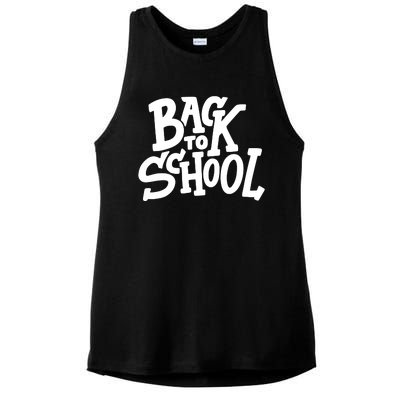 Back To School Gift Ladies PosiCharge Tri-Blend Wicking Tank