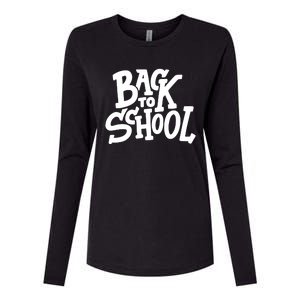 Back To School Gift Womens Cotton Relaxed Long Sleeve T-Shirt