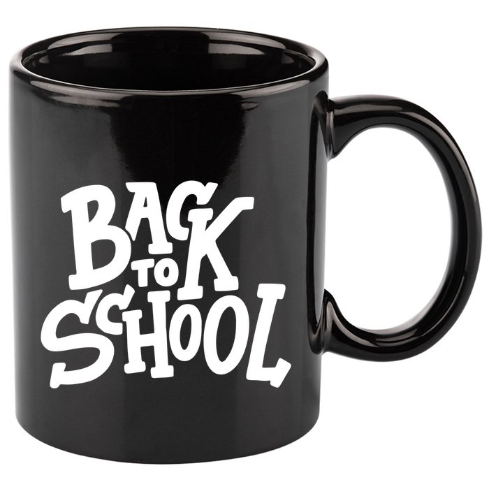 Back To School Gift 11oz C Handle Ceramic Mug
