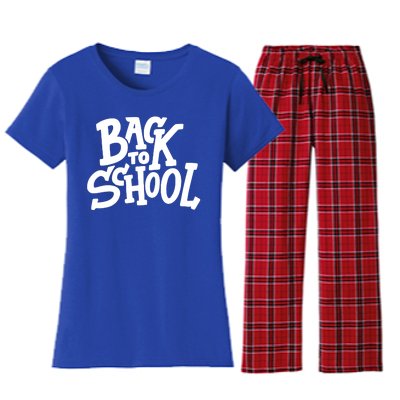 Back To School Gift Women's Flannel Pajama Set