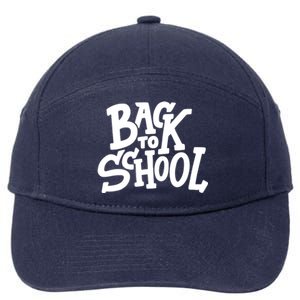 Back To School Gift 7-Panel Snapback Hat