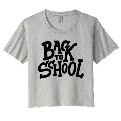 Back To School Gift Women's Crop Top Tee