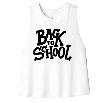 Back To School Gift Women's Racerback Cropped Tank