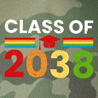Back To School Class Of 2038 Graphic Legacy Tie Dye Trucker Hat