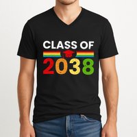Back To School Class Of 2038 Graphic V-Neck T-Shirt