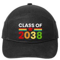 Back To School Class Of 2038 Graphic 7-Panel Snapback Hat