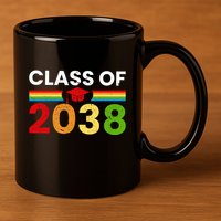 Back To School Class Of 2038 Graphic 11oz C Handle Ceramic Mug