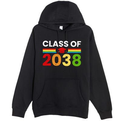 Back To School Class Of 2038 Graphic Premium Pullover Hoodie