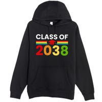 Back To School Class Of 2038 Graphic Premium Pullover Hoodie