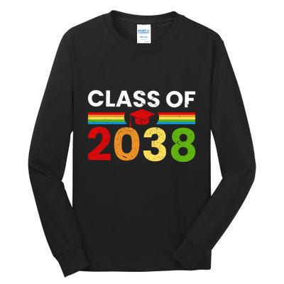 Back To School Class Of 2038 Graphic Tall Long Sleeve T-Shirt