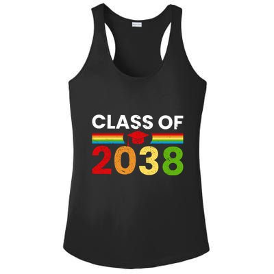 Back To School Class Of 2038 Graphic Ladies PosiCharge Competitor Racerback Tank
