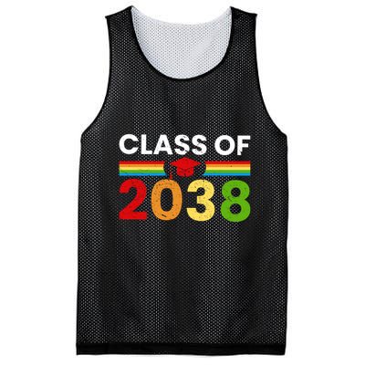 Back To School Class Of 2038 Graphic Mesh Reversible Basketball Jersey Tank