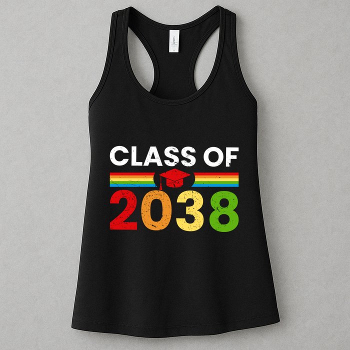 Back To School Class Of 2038 Graphic Womens Tank Top