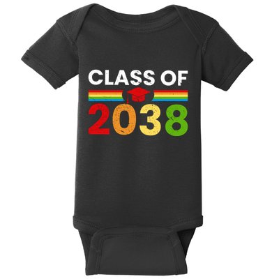 Back To School Class Of 2038 Graphic Baby Bodysuit