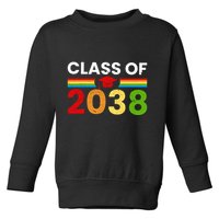Back To School Class Of 2038 Graphic Toddler Sweatshirt
