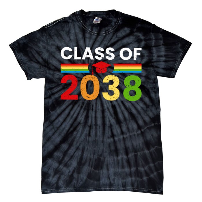 Back To School Class Of 2038 Graphic Tie-Dye T-Shirt