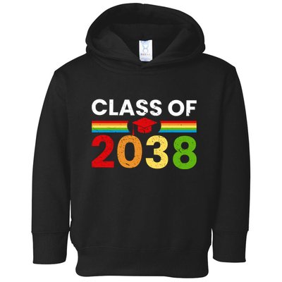 Back To School Class Of 2038 Graphic Toddler Hoodie