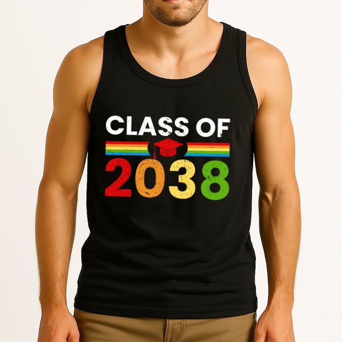Back To School Class Of 2038 Graphic Tank Top