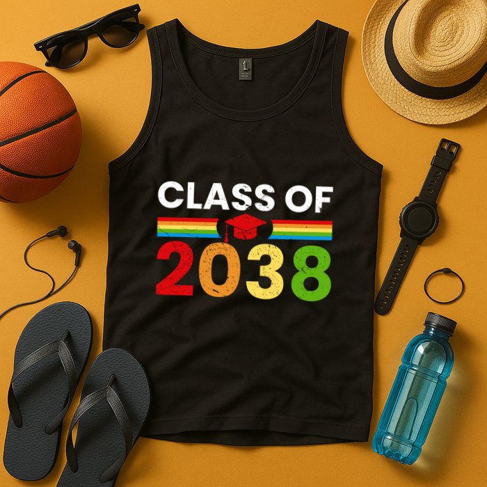 Back To School Class Of 2038 Graphic Tank Top