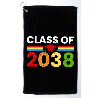 Back To School Class Of 2038 Graphic Golf Towel