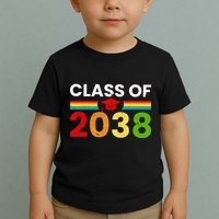 Back To School Class Of 2038 Graphic Toddler T-Shirt