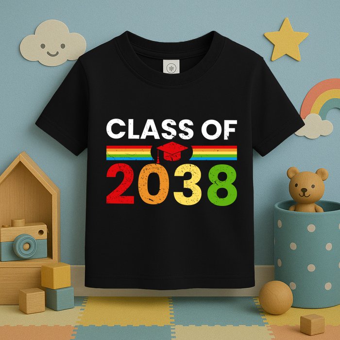 Back To School Class Of 2038 Graphic Toddler T-Shirt
