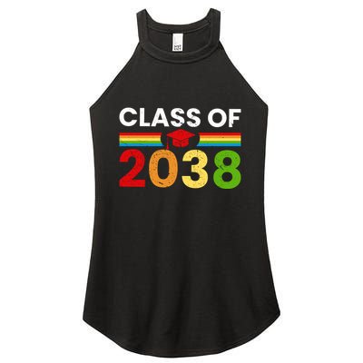 Back To School Class Of 2038 Graphic Women's Perfect Tri Rocker Tank