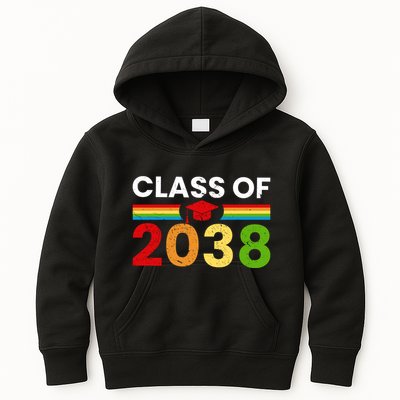 Back To School Class Of 2038 Graphic Kids Hoodie