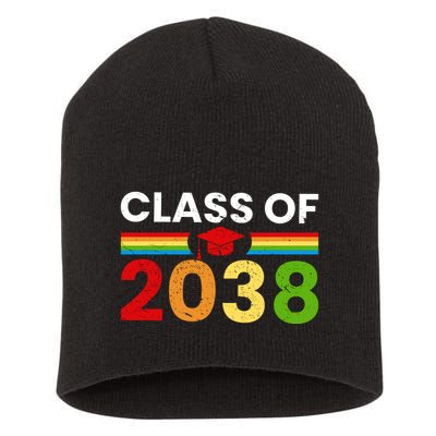 Back To School Class Of 2038 Graphic Short Acrylic Beanie